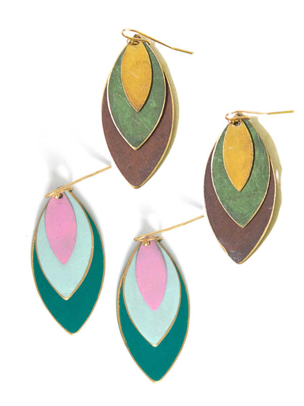 Fair Anita Leaf Tones Earrings