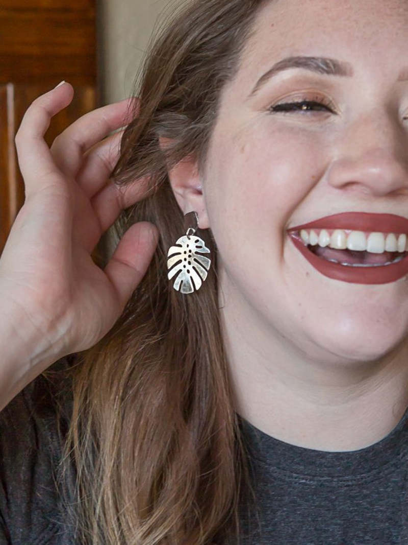 Fair Anita Monstera Studs