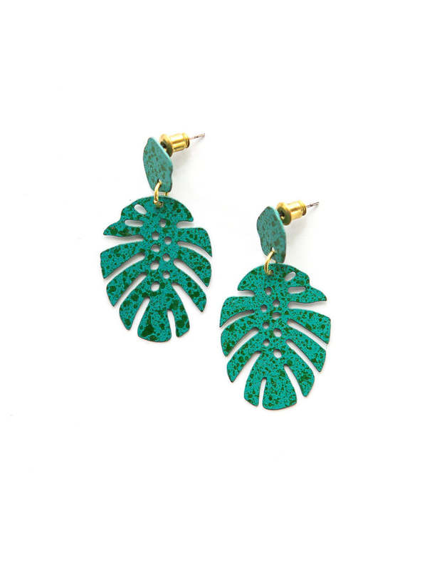 Fair Anita Monstera Studs