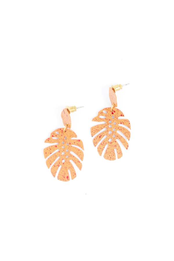 Fair Anita Monstera Studs