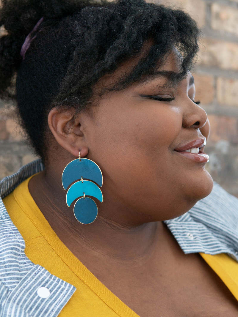 Fair Anita Moon Phase Earrings