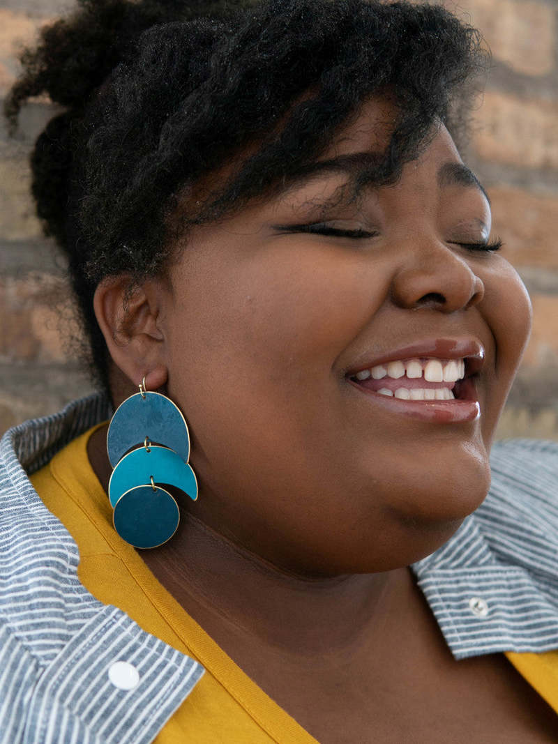 Fair Anita Moon Phase Earrings