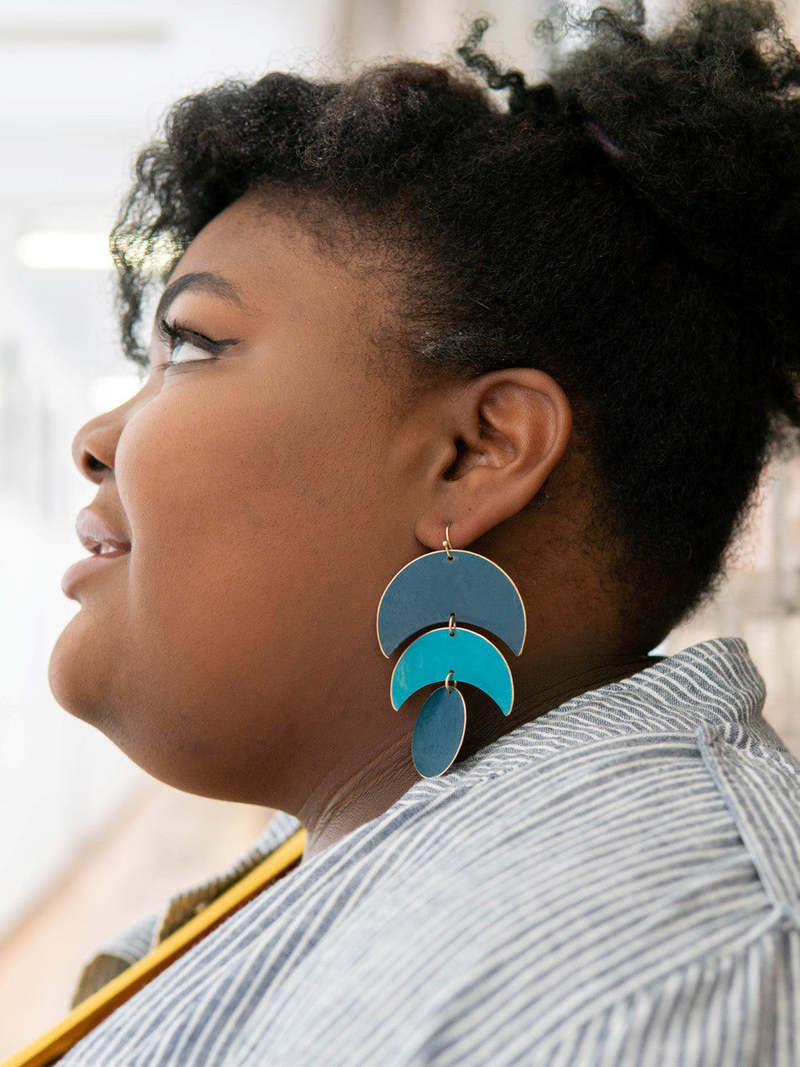 Fair Anita Moon Phase Earrings