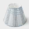 Mela Artisans Palewave Pattern Lamp Shades - Thumbnail 10