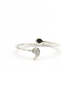Fair Anita Semi-Colon Sterling Silver Ring - Thumbnail 1