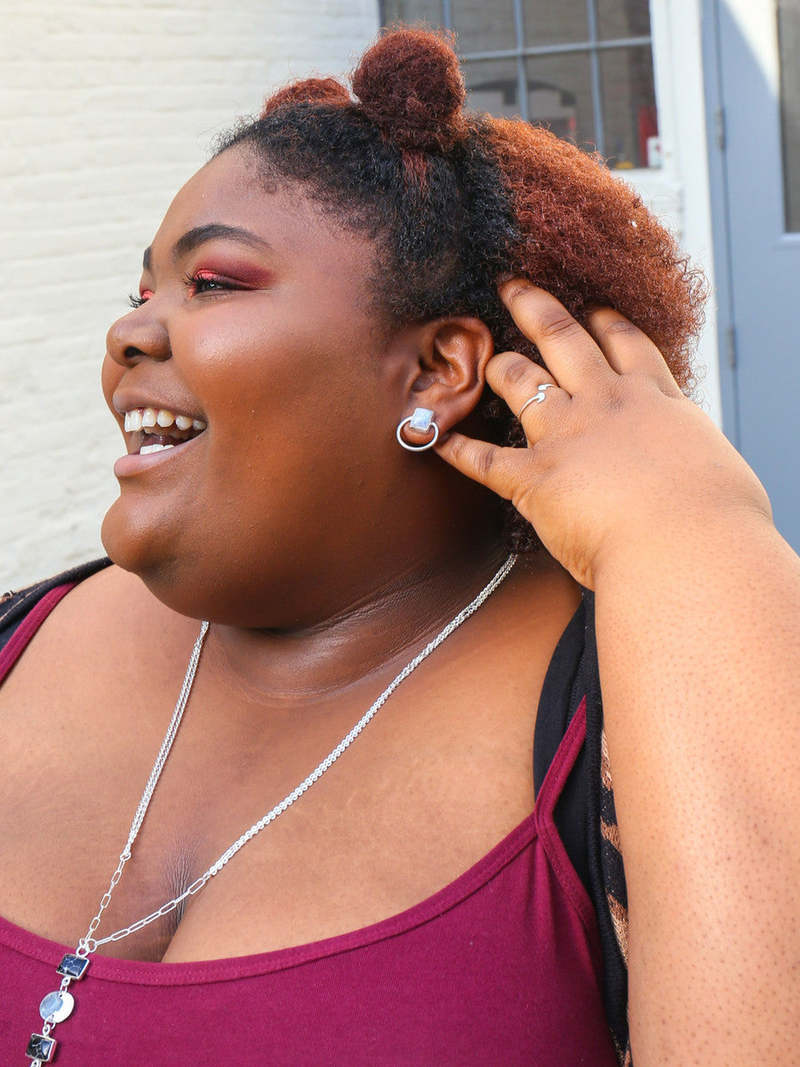 Fair Anita Semi-Colon Sterling Silver Ring