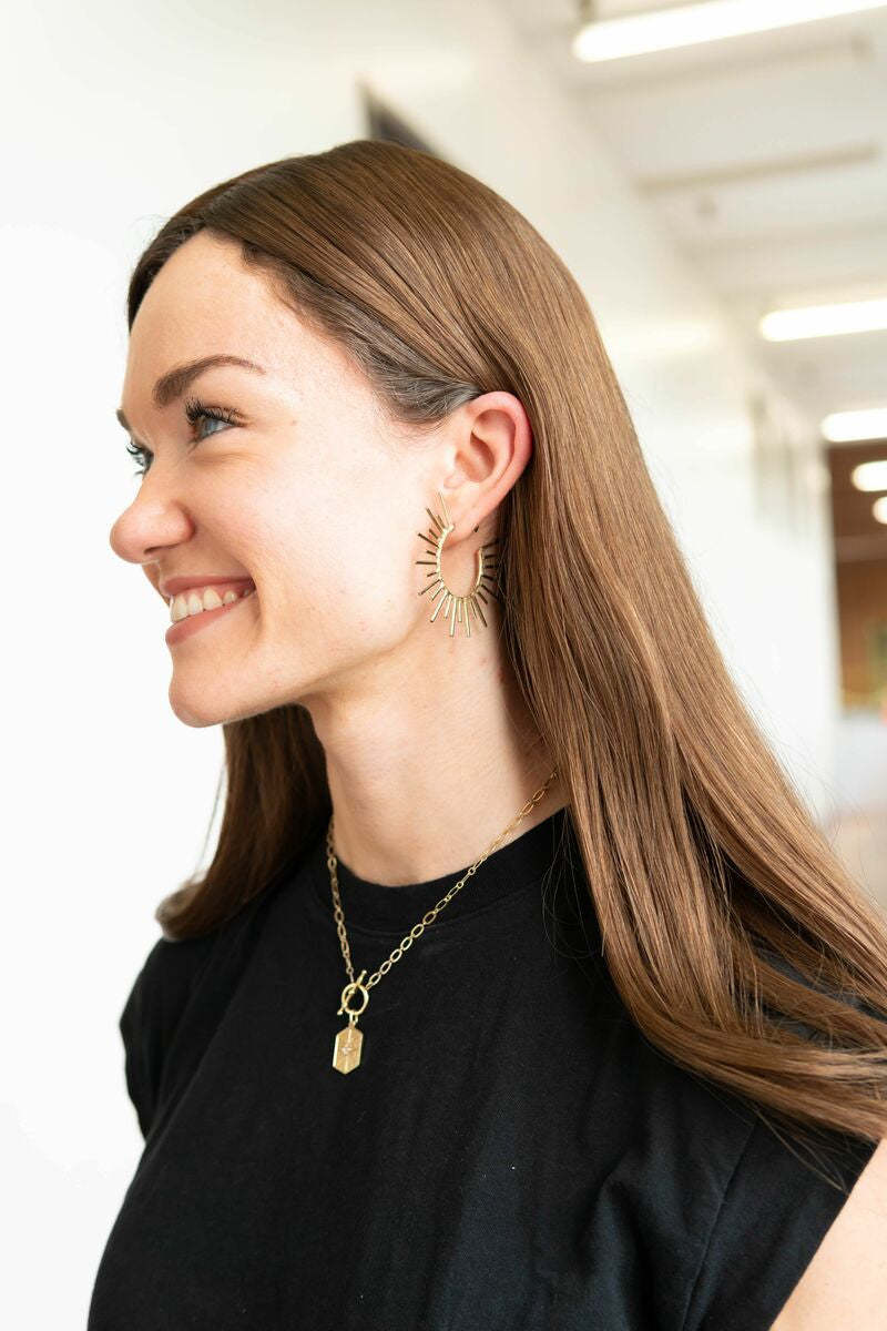 Fair Anita Sun Beams Hoops Fair Anita Sun Beams Hoops