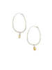 Fair Anita Sunshine Stone Hoop Earrings - Thumbnail 5