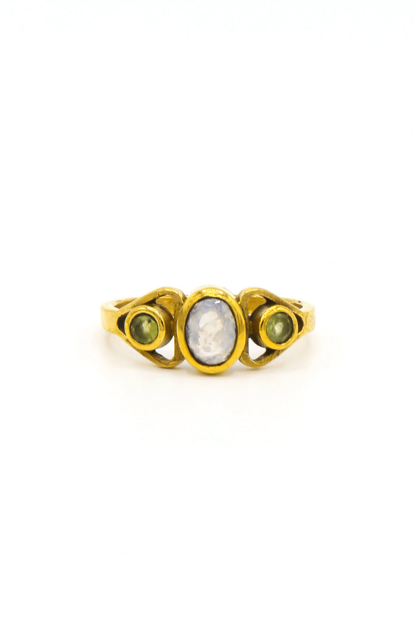 Fair Anita Triple Harvest Stone Ring