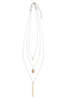 Fair Anita Triple Strand Multi-Way Pendant Necklace - Silver - Thumbnail 6