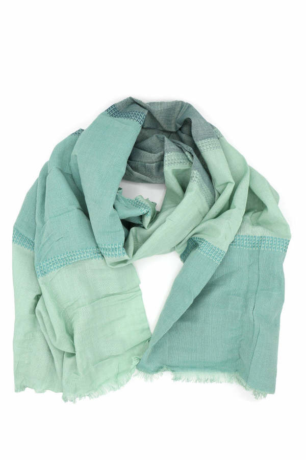 Fair Anita Woven Ocean Block Scarf