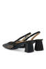 BIANCO Biamaralyn Mesh Slingback Heels - Thumbnail 6