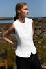 Emerson Fry Iris Sleeveless Top - Ivory - Thumbnail 5
