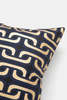 Erica Tanov Cotton Throw Pillow - Midnight Super 1965 - Thumbnail 2