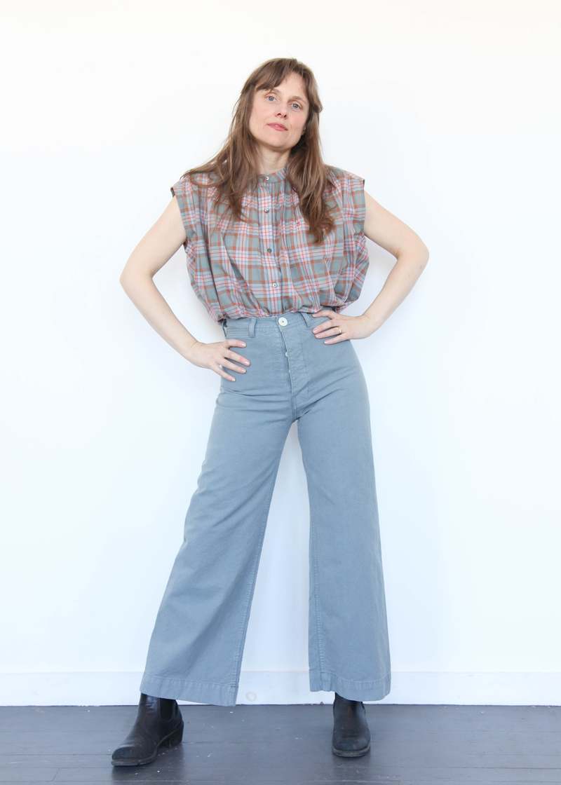 Jesse Kamm Sailor Pant - Shark Jesse Kamm Sailor Pant - Shark