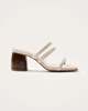 Alohas Indiana Leather Sandals - Stone Beige - Thumbnail 2