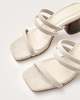 Alohas Indiana Leather Sandals - Stone Beige - Thumbnail 4