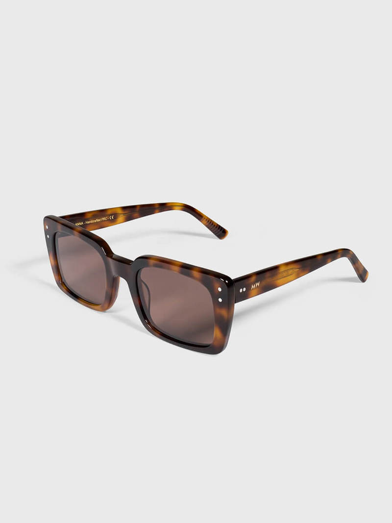 MESSY WEEKEND Anna Sunglasses - Tortoise/Brown