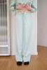 Beklina Cotton Relaxed Pants - Green - Thumbnail 3