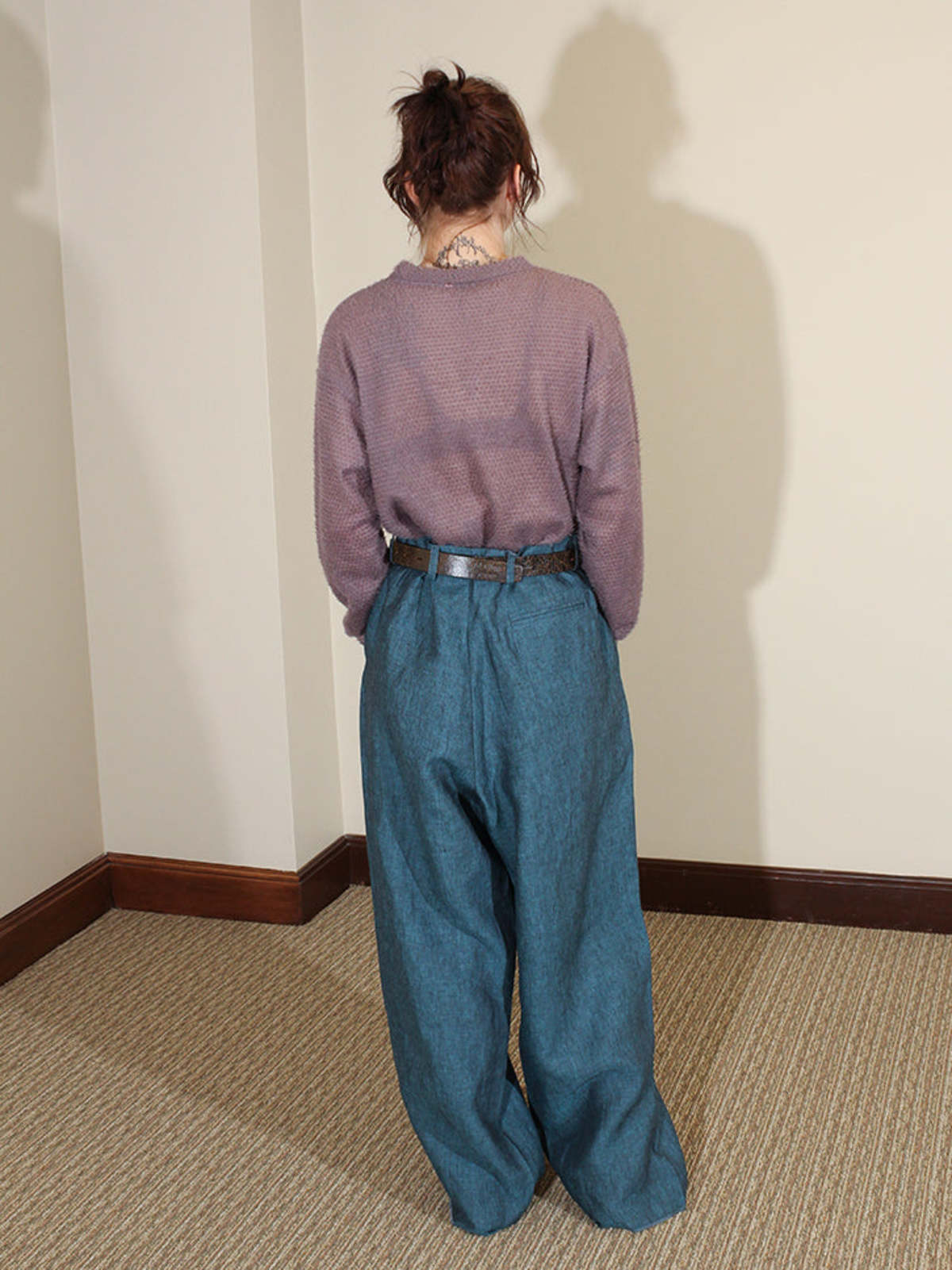 BLESS 23ss ULTRAWIDEPLEATED Patns xs