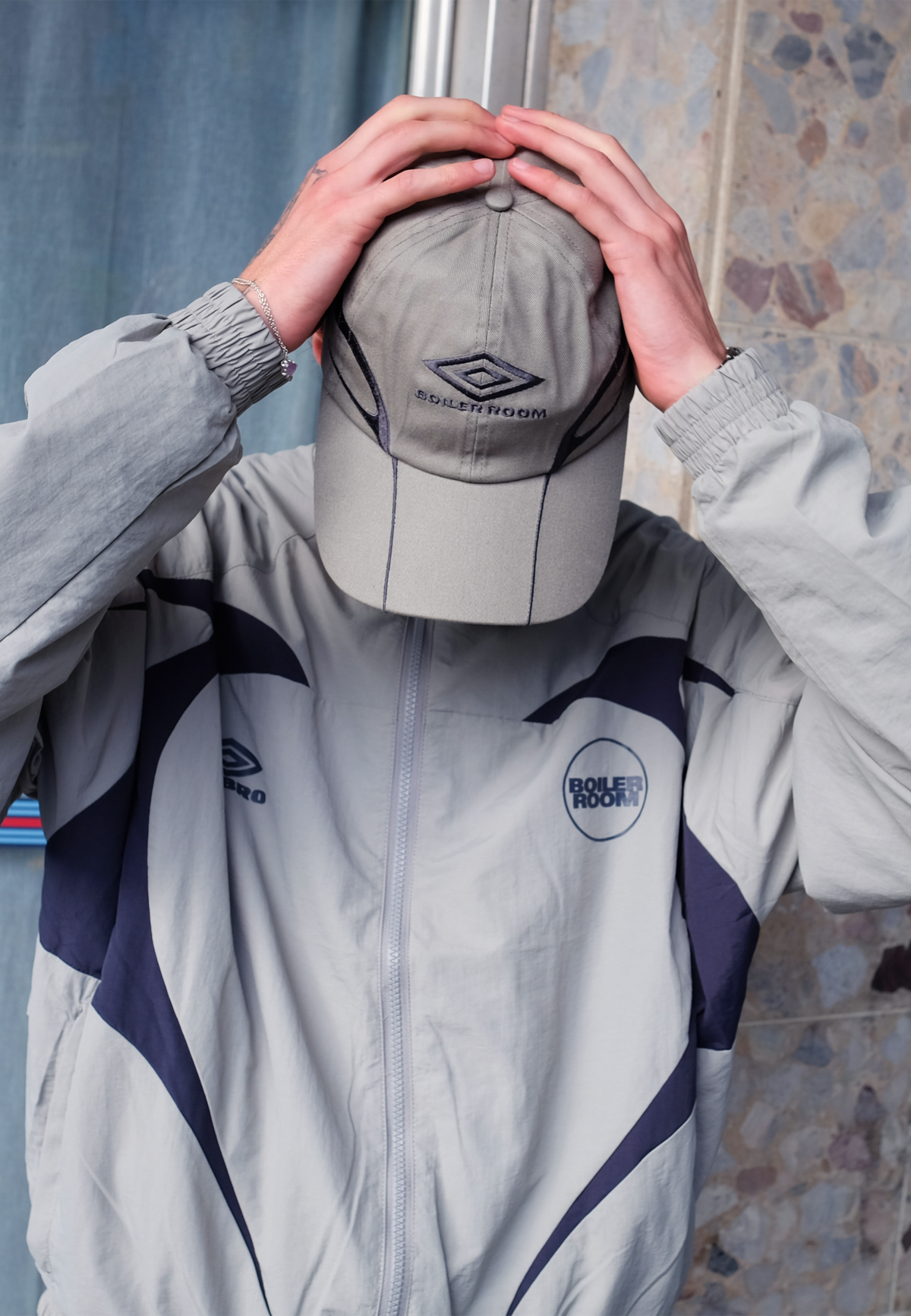 Boiler-Room-x-Umbro-Cap---Grey