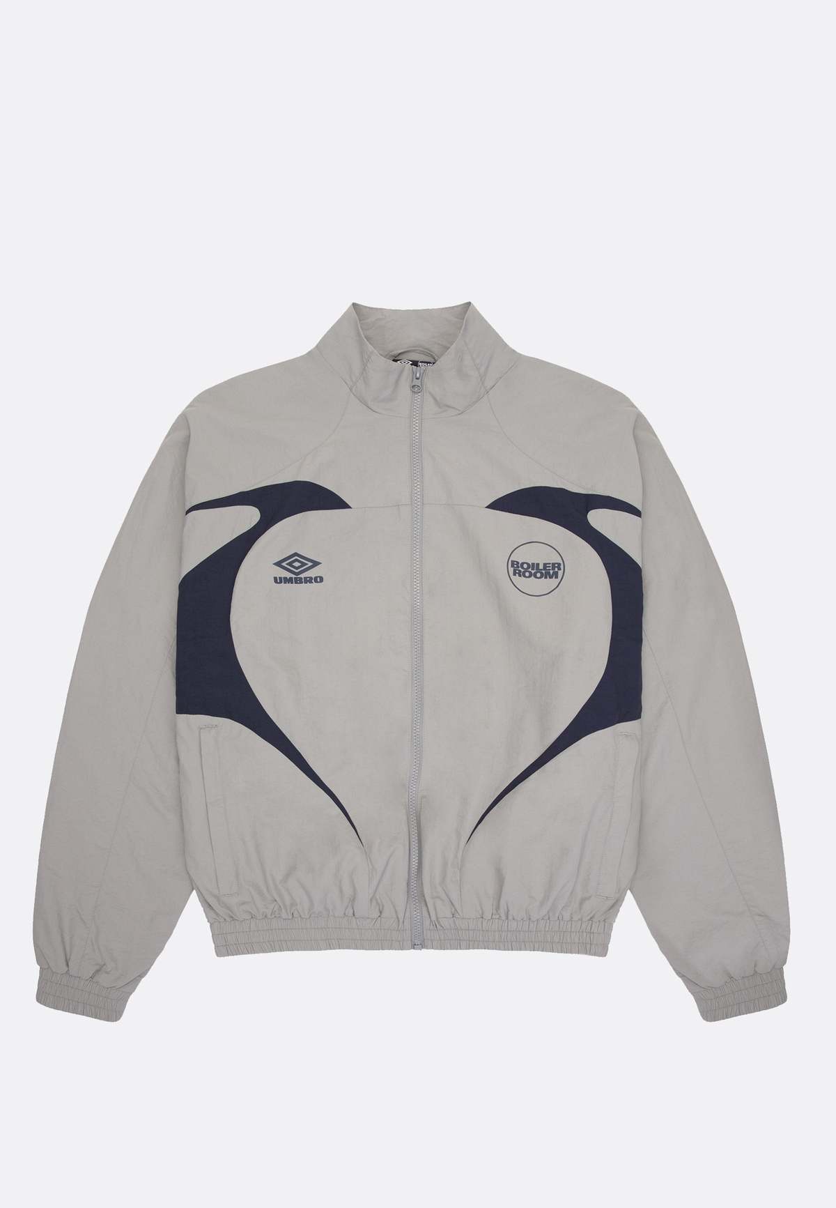 Boiler Room x Umbro Shell Track Top - Grey | Garmentory