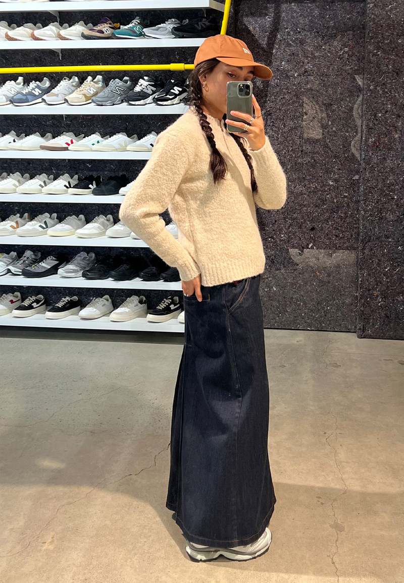 Gramicci Japanese Denim Skirt - Indigo