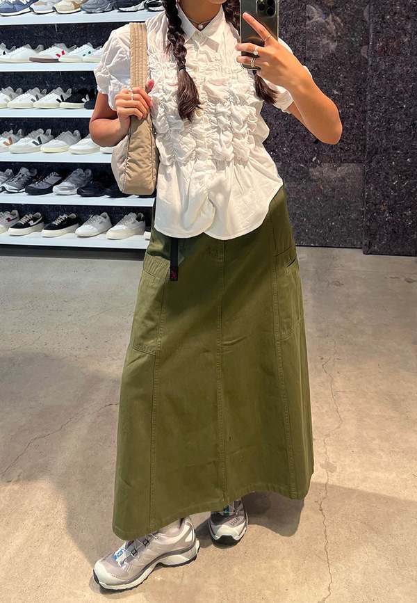 Gramicci Voyager Skirt - Olive | Garmentory