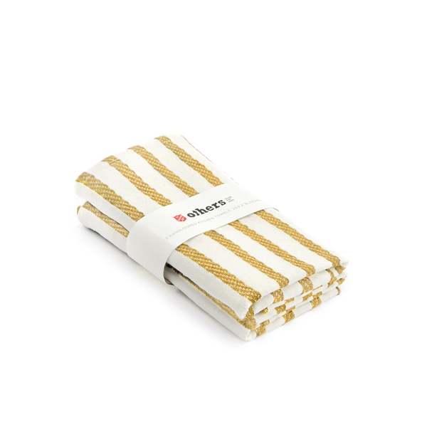 Others Trade for Hope Tea Towel - Yellow/White