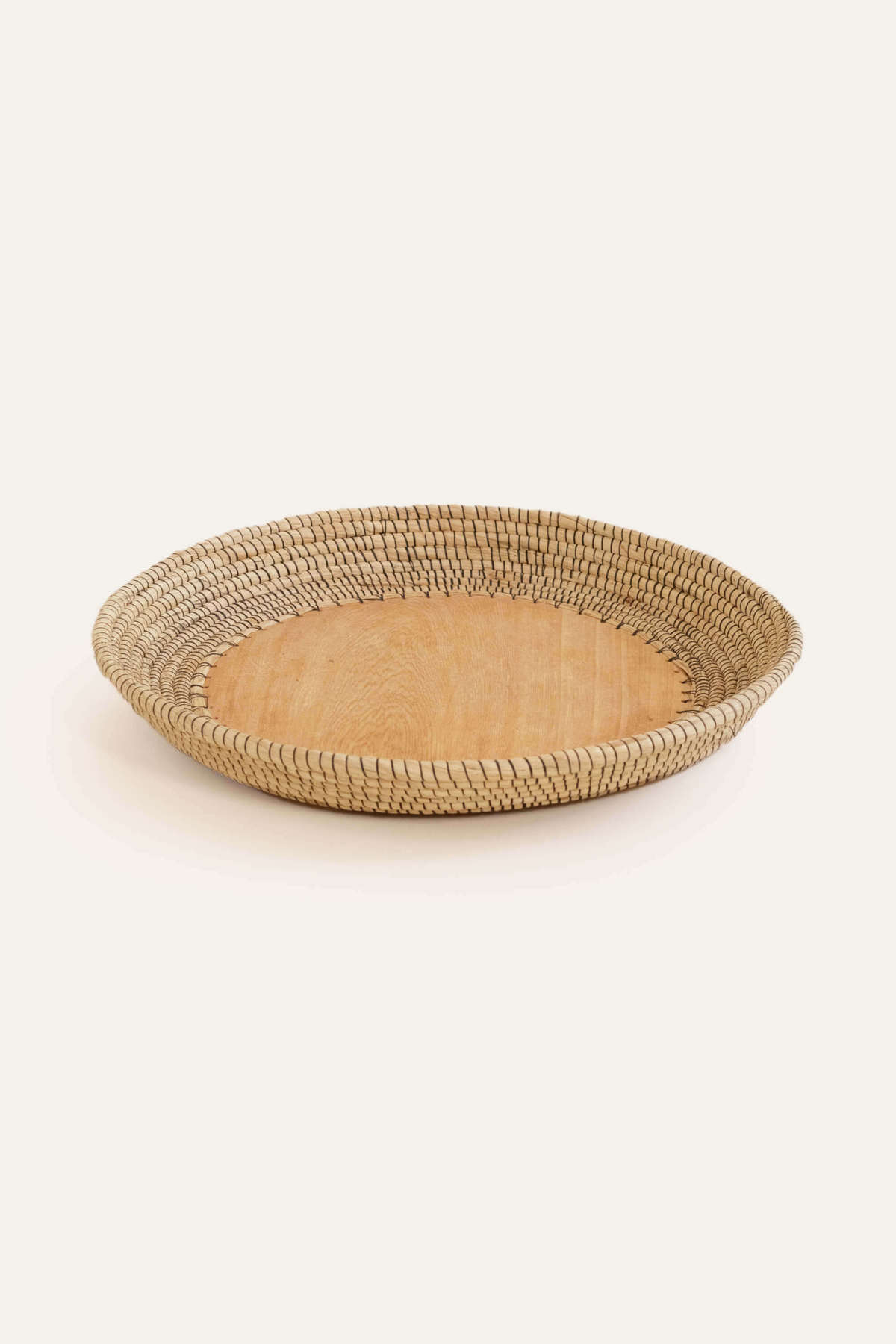 Copabu Wooden + Woven Platter - Thumbnail 2