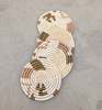 Indego Africa Mixed Abstract Form Coasters - Set of 4 - Thumbnail 6