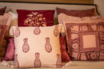 Alamwar Samodh Decorative Pillow Cover - Plum - Thumbnail 4