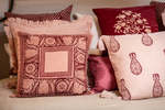 Alamwar Samodh Decorative Pillow Cover - Plum - Thumbnail 5