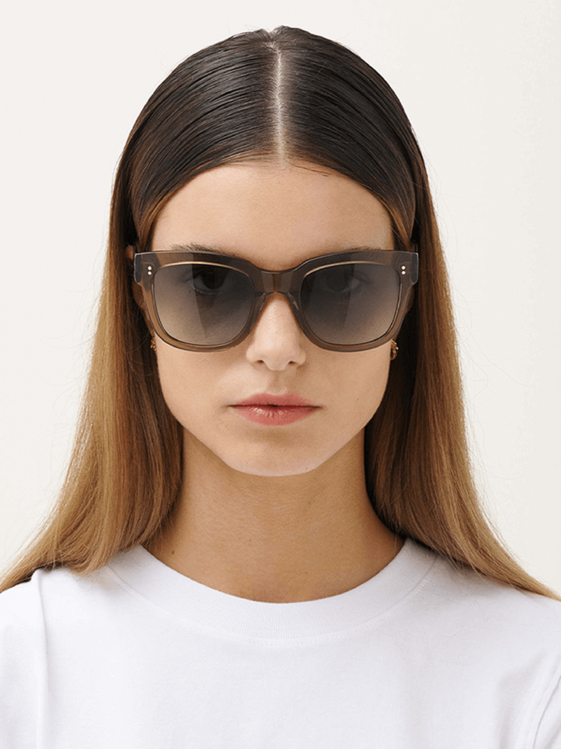MESSY WEEKEND Liv Sunglasses - Green Bottle