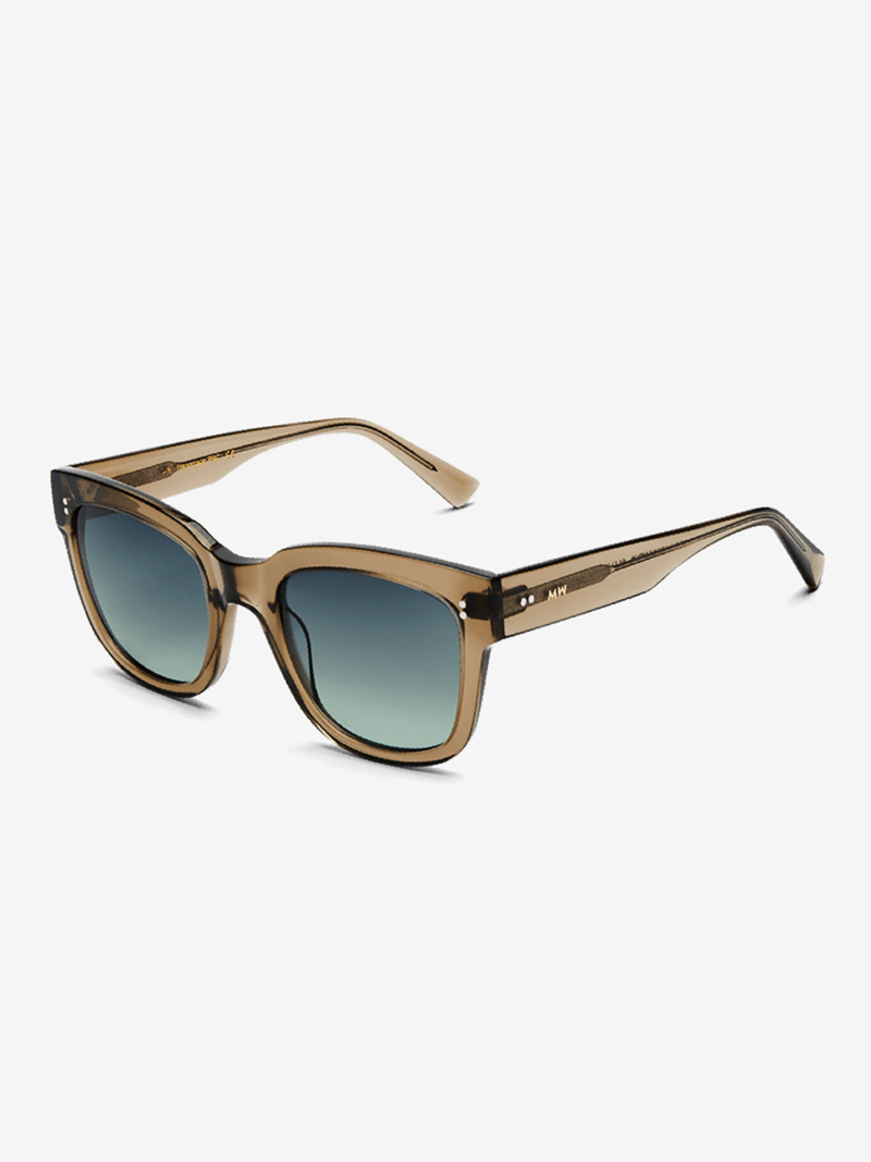 MESSY WEEKEND Liv Sunglasses - Green Bottle