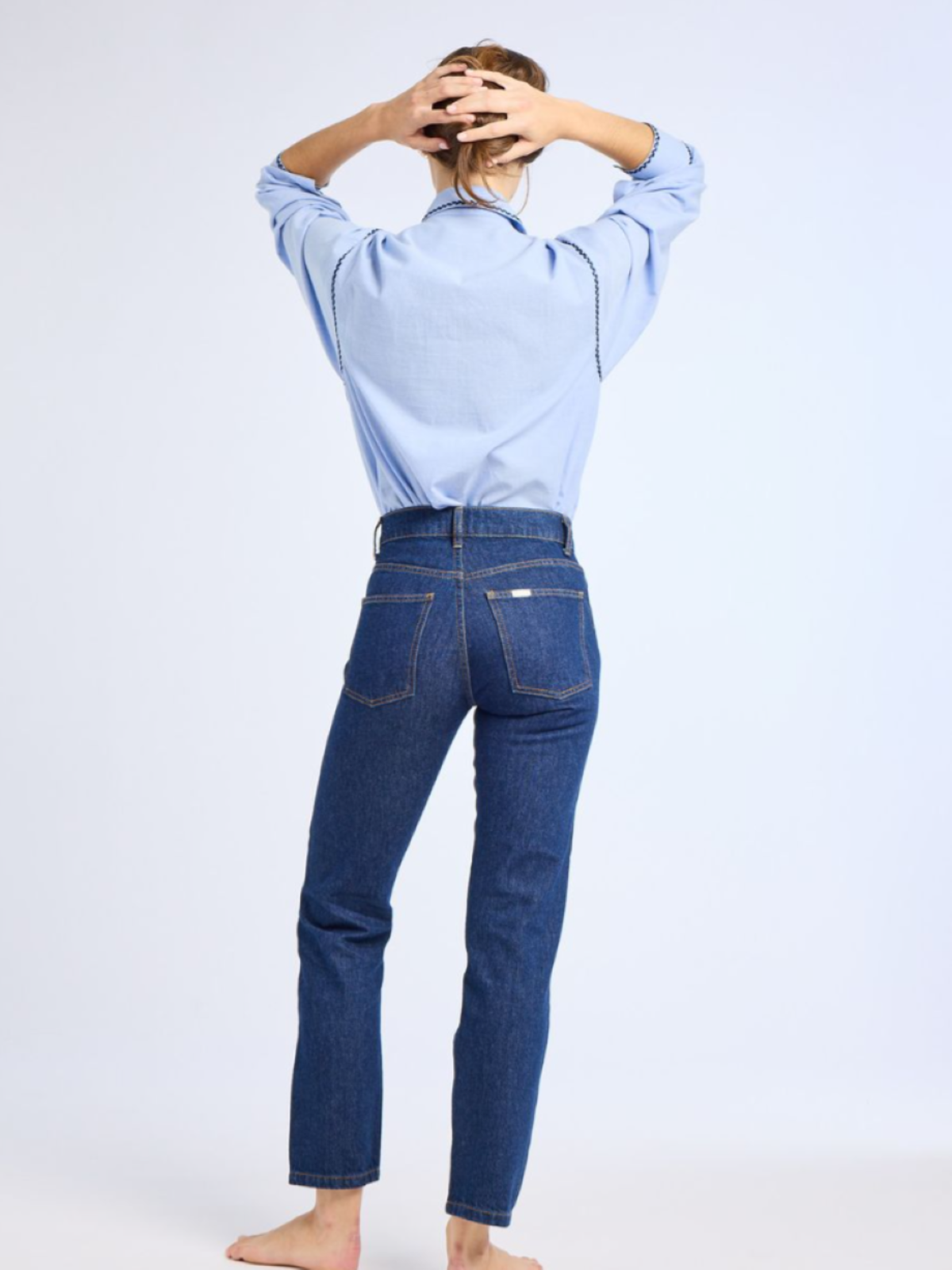 Mille Julien Top - Ciel - Image 6 of 6