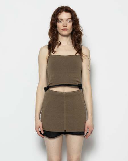 スカート ECKHAUS LATTA zip gimmick design skirt Eckhaus Latta - Fluted Skirt | HBX - Globally Curated