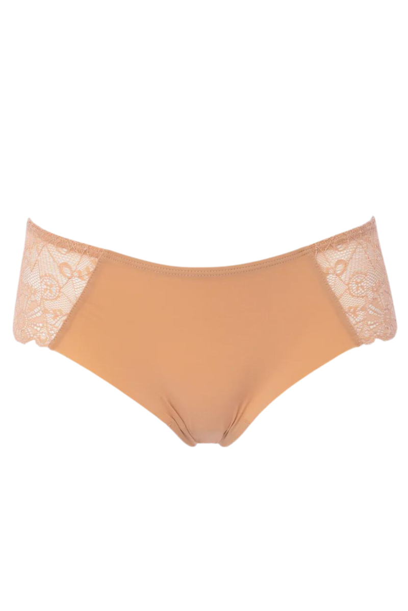 Huit Grand Jeu Shorty Brief - Beige