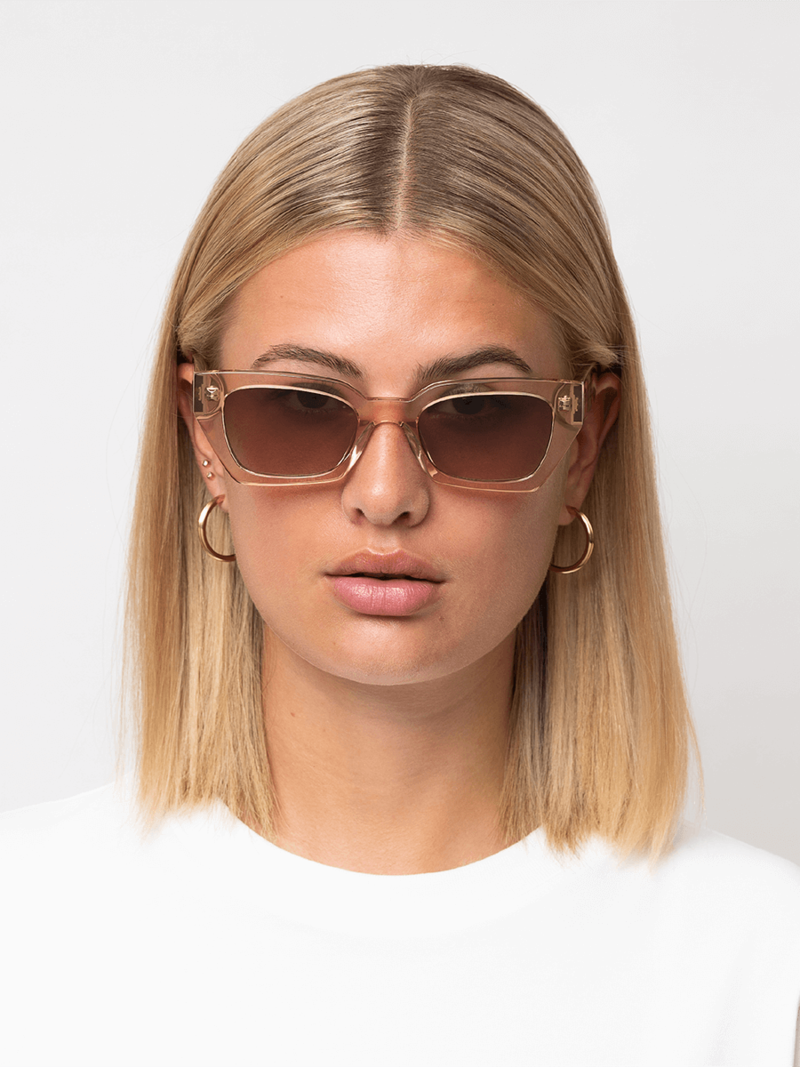 MESSY WEEKEND Luna Sunglasses - Gradient Brown Champagne MESSY WEEKEND Luna Sunglasses - Gradient Brown Champagne