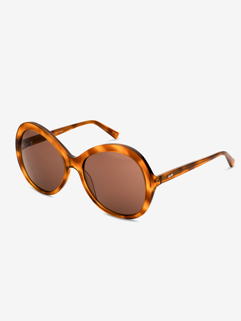 MESSY WEEKEND Olivia Sunglasses - Brown Havana MESSY WEEKEND Olivia Sunglasses - Brown Havana
