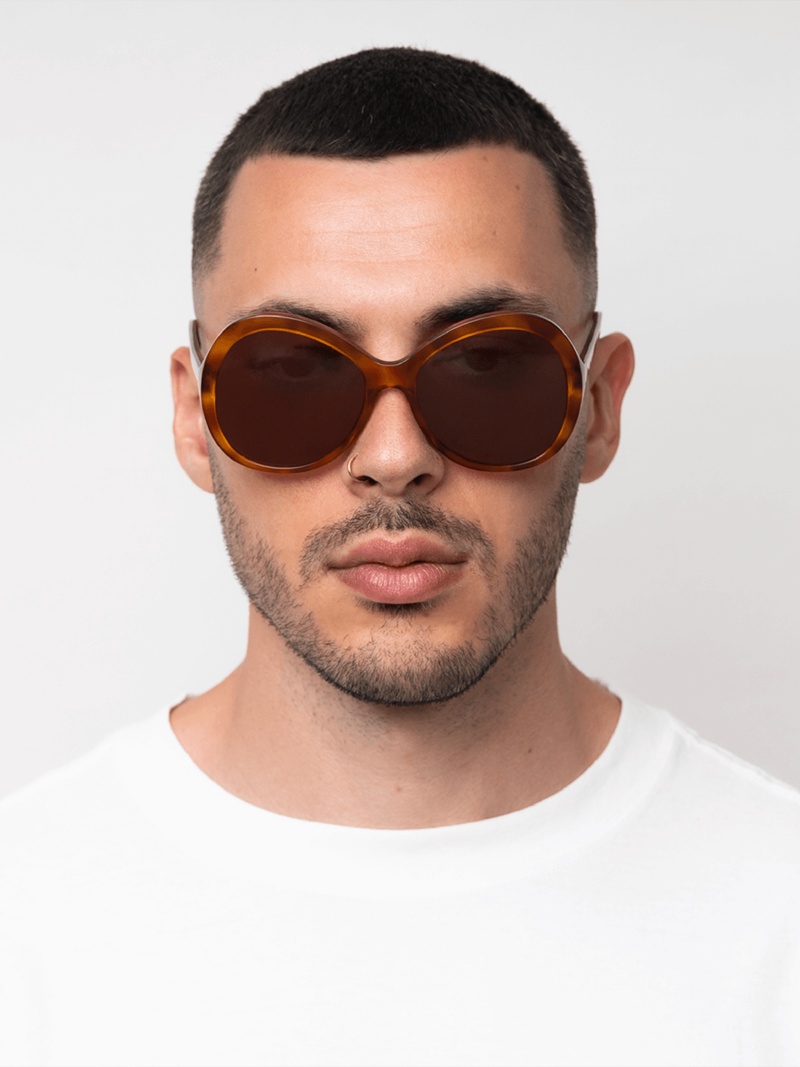 MESSY WEEKEND Olivia Sunglasses - Brown Havana MESSY WEEKEND Olivia Sunglasses - Brown Havana