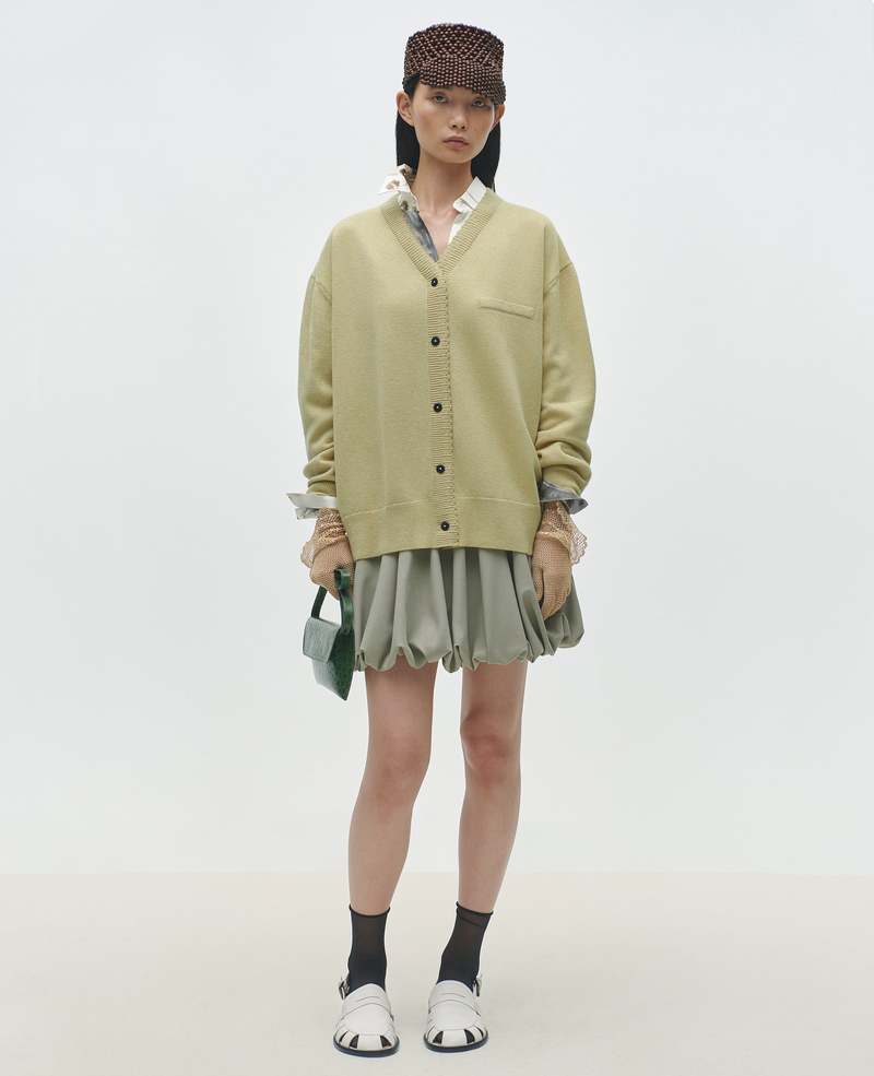 Cordera Merino Wool Classic Cardigan - Butter Cordera Merino Wool Classic Cardigan - Butter