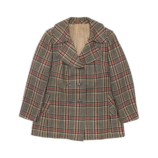 (West Germany) Vintage, 1950s, Glenurquhart Check, High GSM