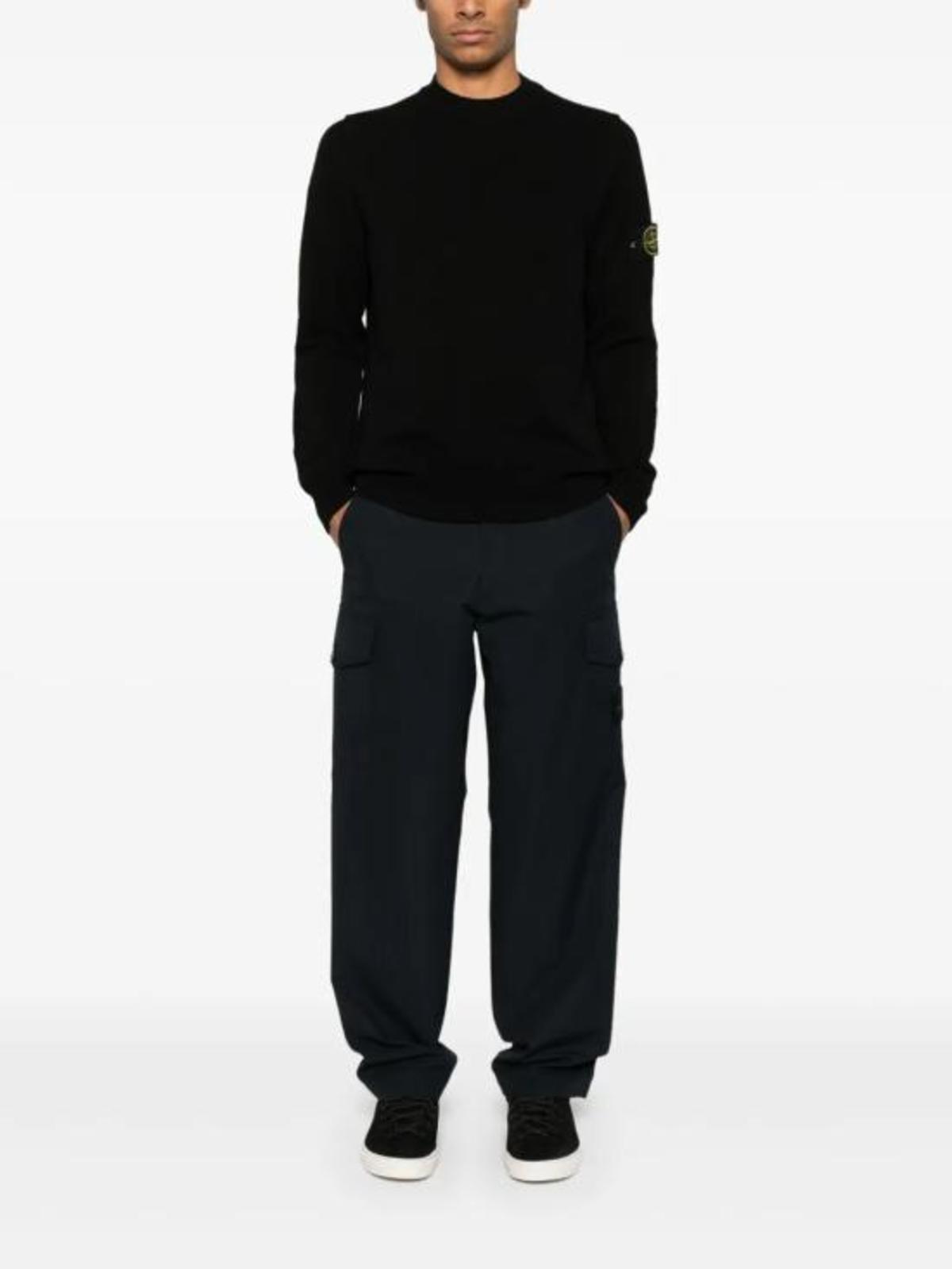 Stone Island Sweater - Black - Image 2 of 5