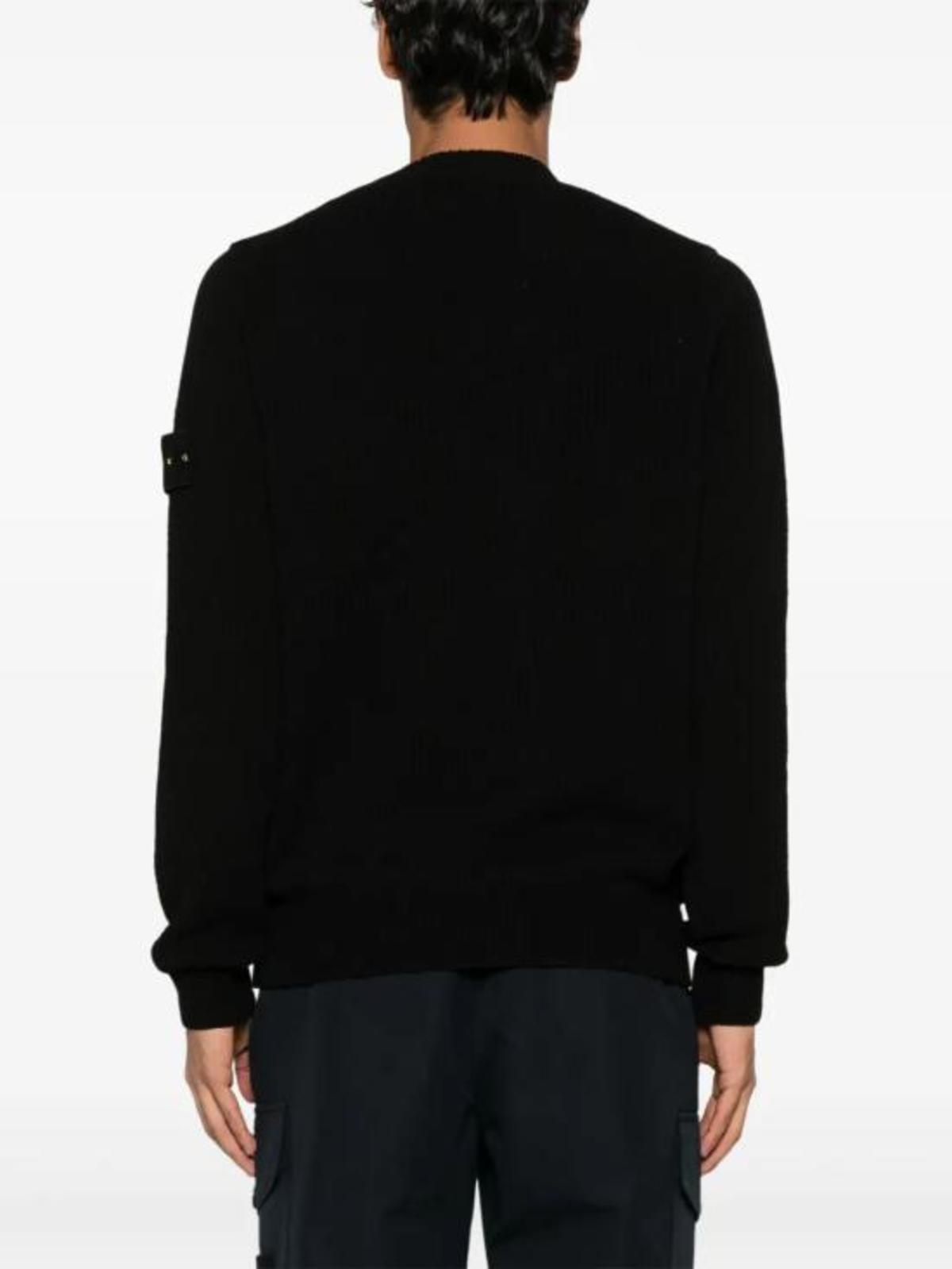 Stone Island Sweater - Black - Image 4 of 5