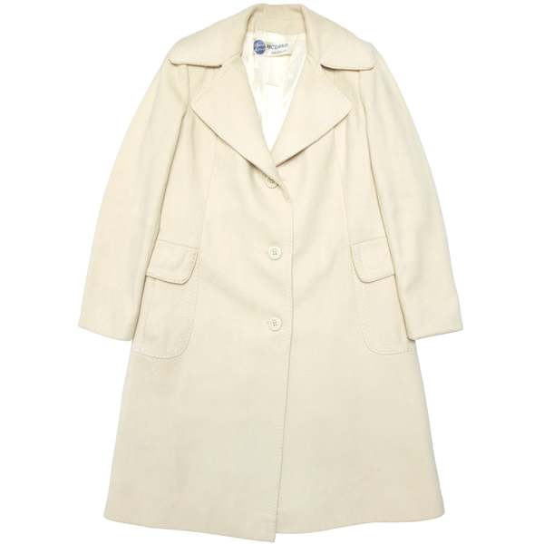 MORAND x Uzs (France) 60s, Lodralen Wool, Topstitched, Martingale, A-Line