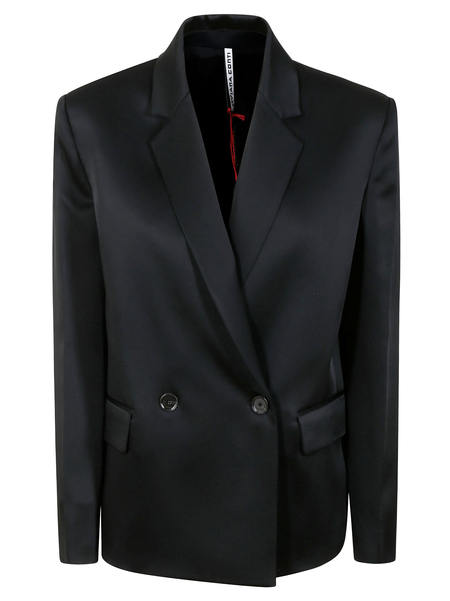 Liviana Conti Open Shoulders Blazer - Black | Garmentory