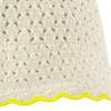 KIDS Bonton Lebob Crochet Hat - Cream - Thumbnail 2