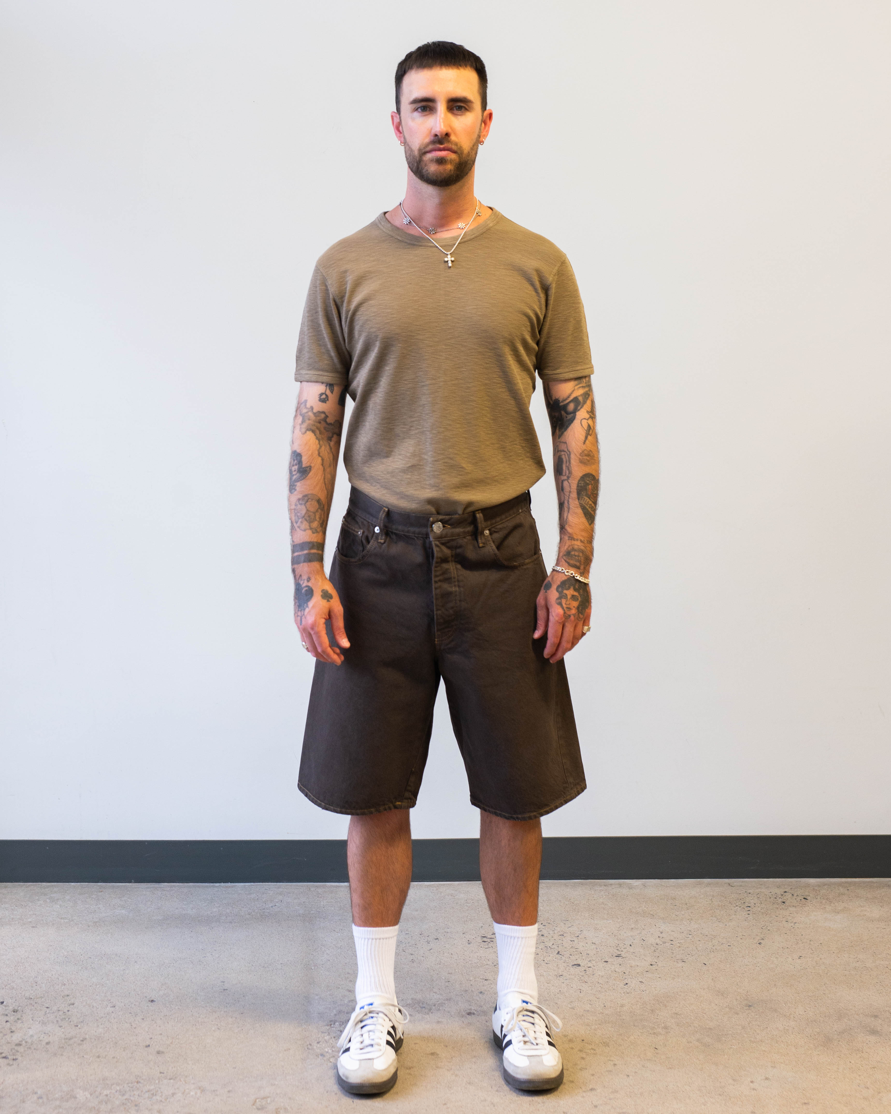 パンツ 25SS sunflower wide twist short 28 Sunflower Wide Twist Short - Vintage Brown | Garmentory