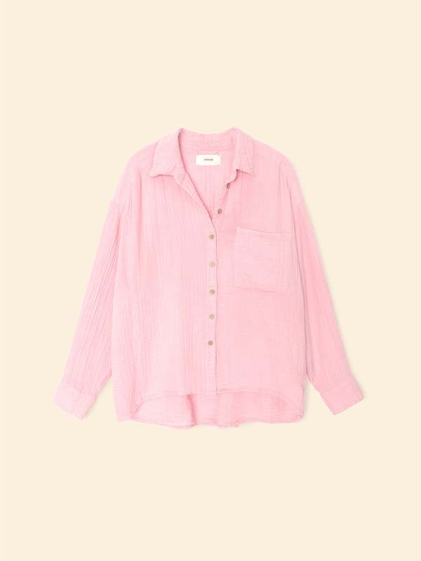 Xirena Tyler Shirt - Rose Mallow